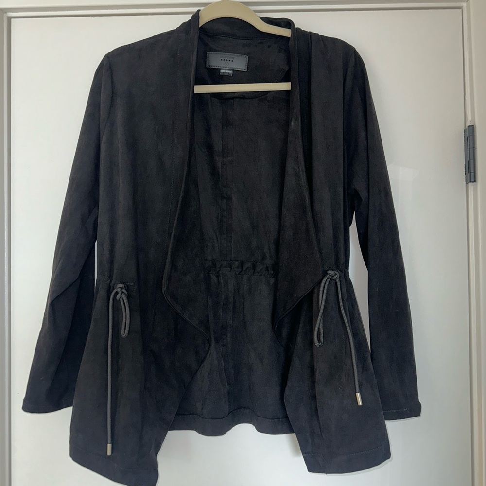 Suede Black Jacket